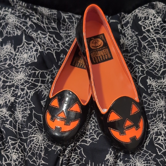 🆕 Jack O Lantern Lydia Flat 🎃STRANGE CVLT HALLOWEEN EDITION - Picture 2 of 8